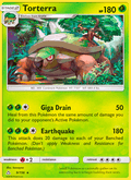 Torterra 9/156 Ultra Prism English Pokémon card