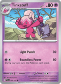 Tinkatuff 103/193 Paldea Evolved English Pokémon card