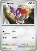 Aipom 145/182 Paradox Rift English Pokémon card