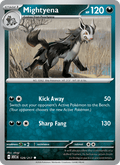 Mightyena 129/217 Ascended Heroes English Pokémon card