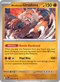 Bloodmoon Ursaluna 54/131 Prismatic Evolutions English Pokémon card