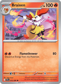 Braixen 12/86 Chaos Rising English Pokémon card