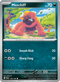 Maschiff 142/193 Paldea Evolved English Pokémon card