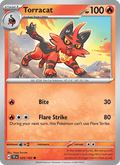 Torracat 33/162 Temporal Forces English Pokémon card