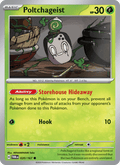Poltchageist 20/167 Twilight Masquerade English Pokémon card