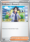 Professor's Research 125/131 Prismatic Evolutions English Pokémon card