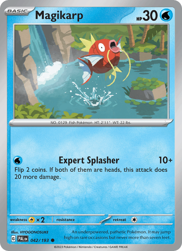 Magikarp 42/193 Paldea Evolved English Pokémon card