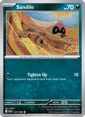 Sandile 57/86 Black Bolt English Pokémon card