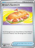 Arven's Sandwich 161/182 Destined Rivals English Pokémon card