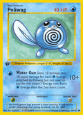 Poliwag 59/102 Base Set English Pokémon card