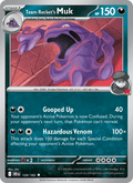 Team Rocket's Muk 124/182 Destined Rivals English Pokémon card