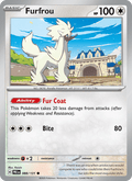 Furfrou 88/131 Prismatic Evolutions English Pokémon card