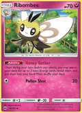 Ribombee 96/147 Burning Shadows English Pokémon card
