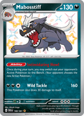 Mabosstiff 188/91 Paldean Fates English Pokémon card