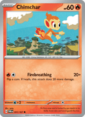 Chimchar 31/167 Twilight Masquerade English Pokémon card