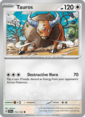 Tauros 112/142 Stellar Crown English Pokémon card