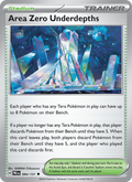 Area Zero Underdepths 94/131 Prismatic Evolutions English Pokémon card