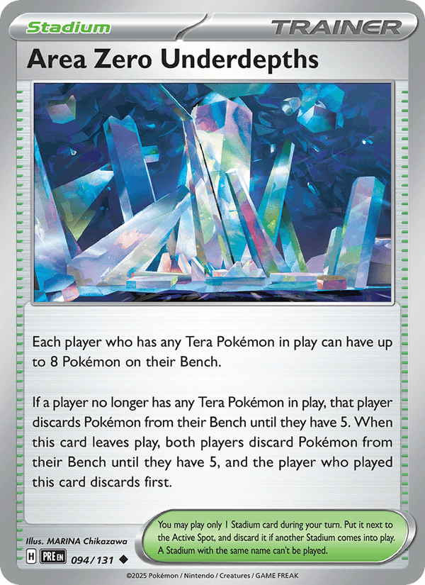 Area Zero Underdepths 94/131 Prismatic Evolutions English Pokémon card