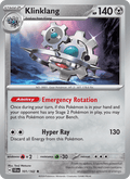Klinklang 101/142 Stellar Crown English Pokémon card