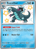 Baxcalibur 130/91 Paldean Fates English Pokémon card