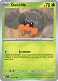 Dwebble 11/182 Destined Rivals English Pokémon card