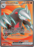 Excadrill ex 160/86 Black Bolt English Pokémon card