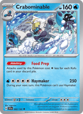 Crabominable 42/142 Stellar Crown English Pokémon card
