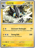 Luxray 28/88 Perfect Order English Pokémon card