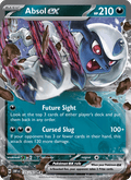 Absol ex 135/197 Obsidian Flames English Pokémon card
