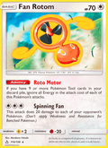 Fan Rotom 110/156 Ultra Prism English Pokémon card