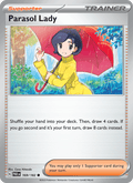 Parasol Lady 169/182 Paradox Rift English Pokémon card
