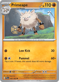 Primeape 107/193 Paldea Evolved English Pokémon card