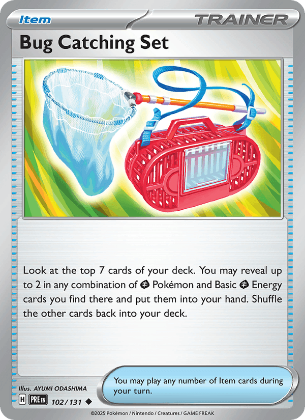 Bug Catching Set 102/131 Prismatic Evolutions English Pokémon card