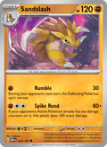 Sandslash 28/165 151 English Pokémon card