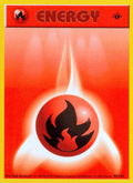 Fire Energy 98/102 Base Set English Pokémon card