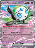 Meloetta ex 44/86 Black Bolt English Pokémon card