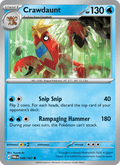 Crawdaunt 48/167 Twilight Masquerade English Pokémon card