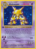 Alakazam 1/102 Base Set English Pokémon card