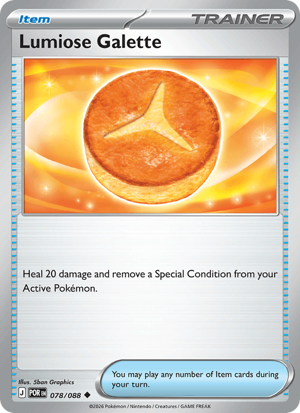 Lumiose Galette 78/88 Perfect Order English Pokémon card