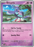 Oricorio 65/159 Journey Together English Pokémon card