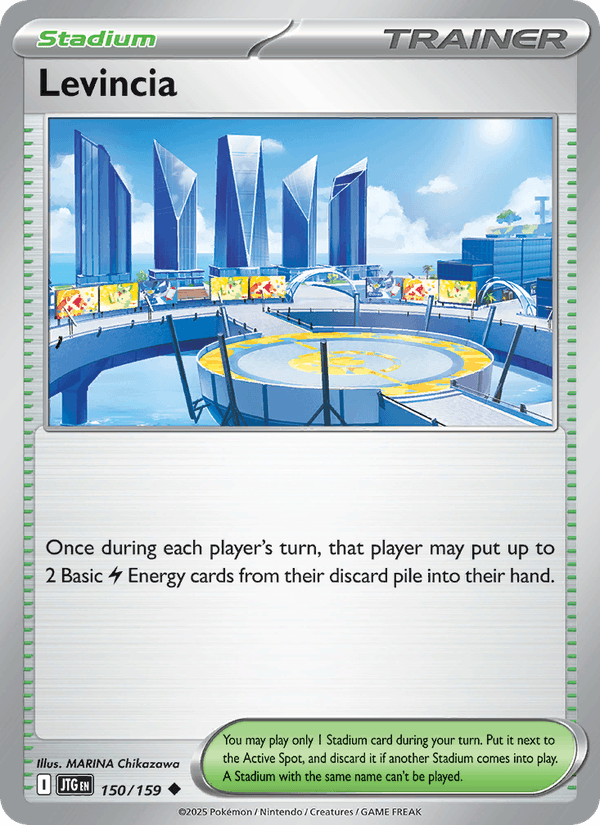 Levincia 150/159 Journey Together English Pokémon card
