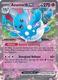 Azumarill ex 84/217 Ascended Heroes English Pokémon card
