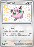 Jigglypuff 198/91 Paldean Fates English Pokémon card