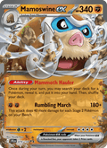 Mamoswine ex 79/159 Journey Together English Pokémon card