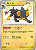 Luxray 137/91 Paldean Fates English Pokémon card