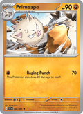 Primeape 46/91 Paldean Fates English Pokémon card