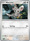 Minccino 75/86 Black Bolt English Pokémon card