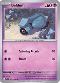 Beldum 61/159 Journey Together English Pokémon card
