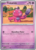 Tinkatink 83/182 Paradox Rift English Pokémon card