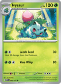 Ivysaur 2/165 151 English Pokémon card